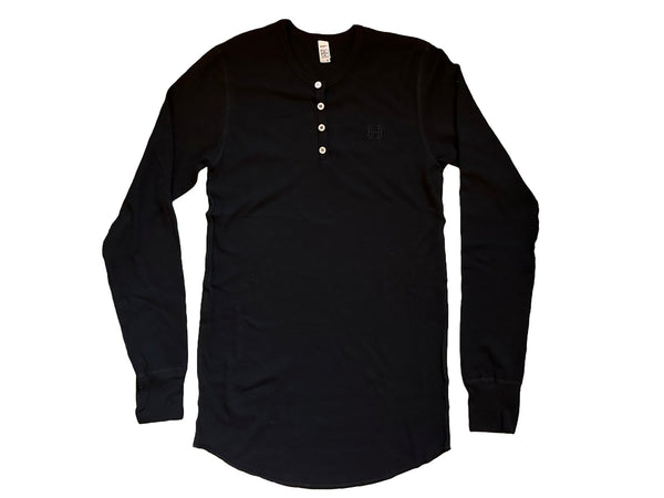 HH Long Sleeve Thermal Henley - Hudson’s Hill