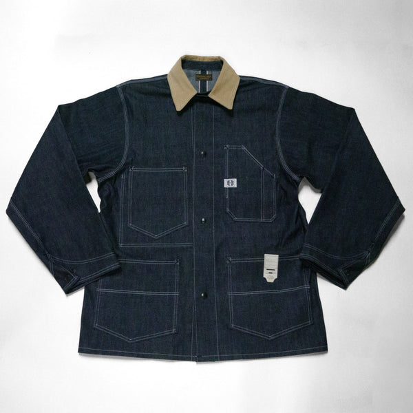 Hudson Overall Company Chore Coat - 2x1 Cone Denim - Hudson’s Hill