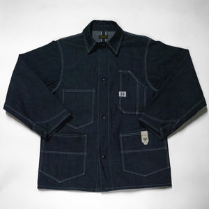 Hudson Overall Company Chore Coat - 2x1 Cone Denim - Hudson’s Hill