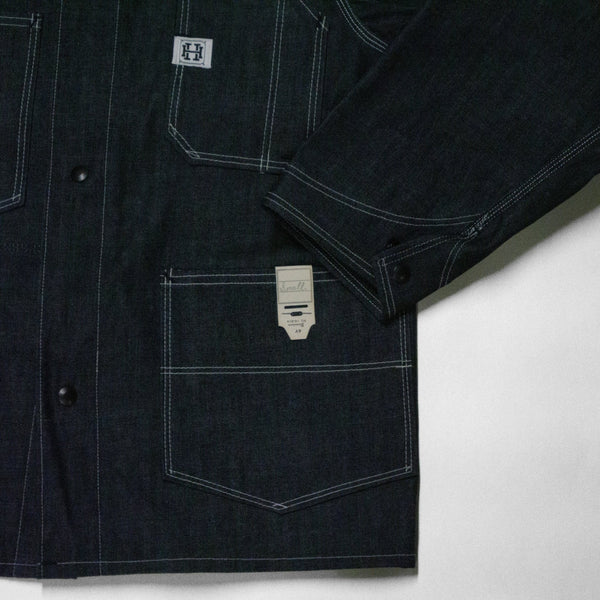 Hudson Overall Company Chore Coat - 2x1 Cone Denim - Hudson’s Hill