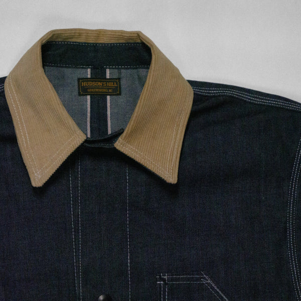 Hudson Overall Company Chore Coat - 2x1 Cone Denim - Hudson’s Hill