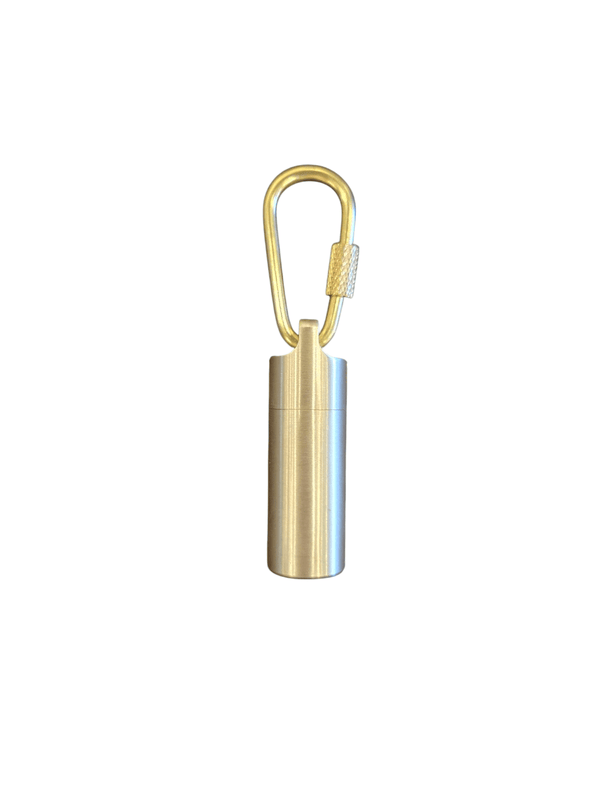 Solid Brass Water Tight Container - Hudson’s Hill