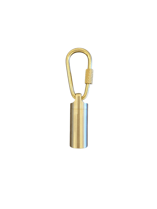 Solid Brass Water Tight Container - Hudson’s Hill