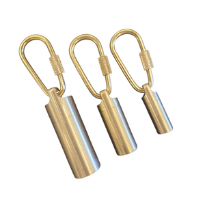 Solid Brass Water Tight Container - Hudson’s Hill