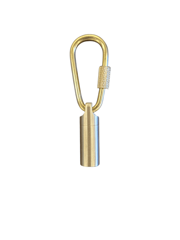 Solid Brass Water Tight Container - Hudson’s Hill