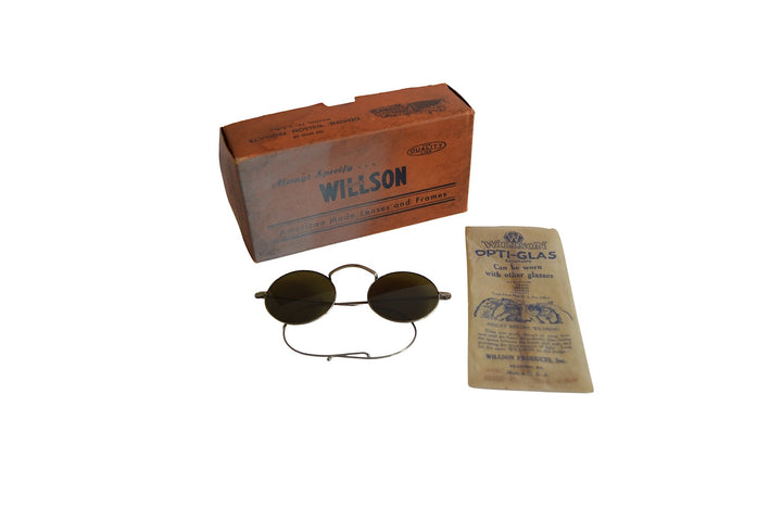 1920's New Old Stock Willson Safety Glasses - Hudson’s Hill