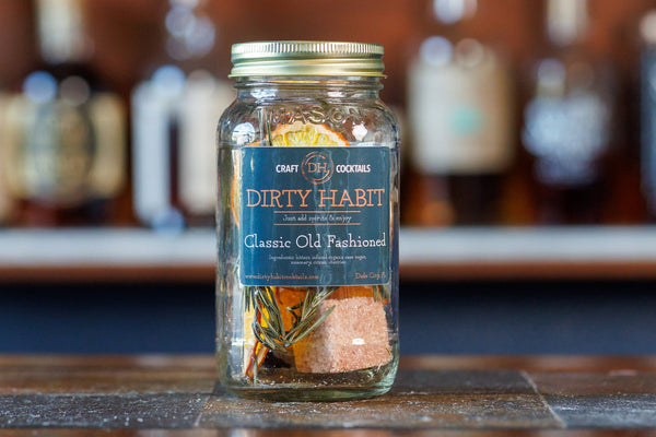 Dirty Habit Cocktails - Classic Old Fashioned - Hudson’s Hill