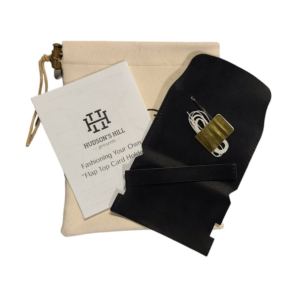 HH DIY Kit - Leather Flap Wallet - Hudson’s Hill