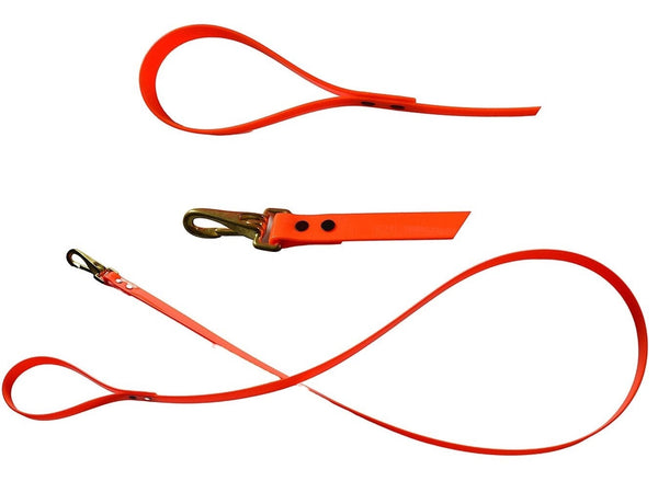 HH Safety Orange Dog Leash - Hudson’s Hill