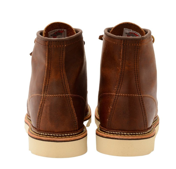 Red Wing Boots - 1907 Classic Moc Copper Men's - Hudson’s Hill