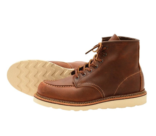 Red Wing Boots - 1907 Classic Moc Copper Men's - Hudson’s Hill