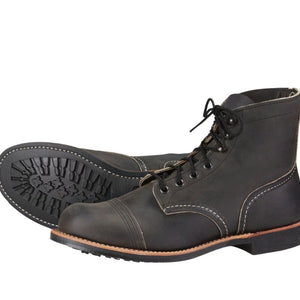 Red Wing Boots - 8086 Iron Ranger Charcoal Men's - Hudson’s Hill