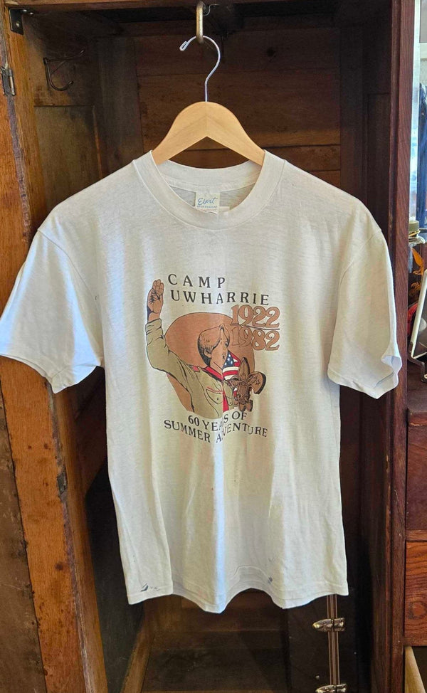 1982 Camp Uwharrie Tee sz L - Hudson’s Hill