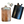 West German Saks Fifth Avenue Leather Bound Glass Flask