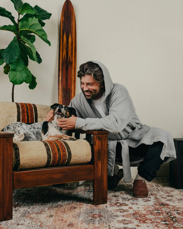 Soft Goods The French Terry Hooded Robe