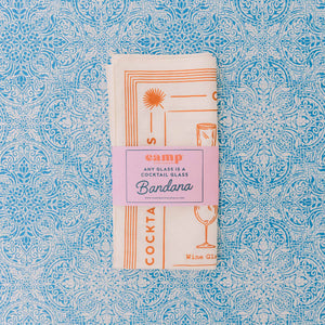 Camp Craft Cocktail Bandana - Hudson’s Hill