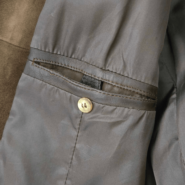 Chocolate Brown Vintage Suede Blazer - Hudson’s Hill