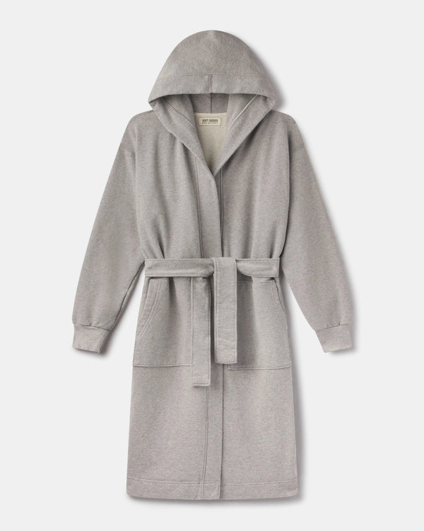 French Terry Sweat Hoodie Robe — Soft Goods - Hudson’s Hill
