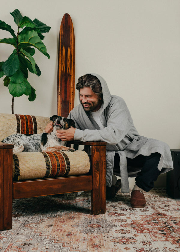 French Terry Sweat Hoodie Robe — Soft Goods - Hudson’s Hill