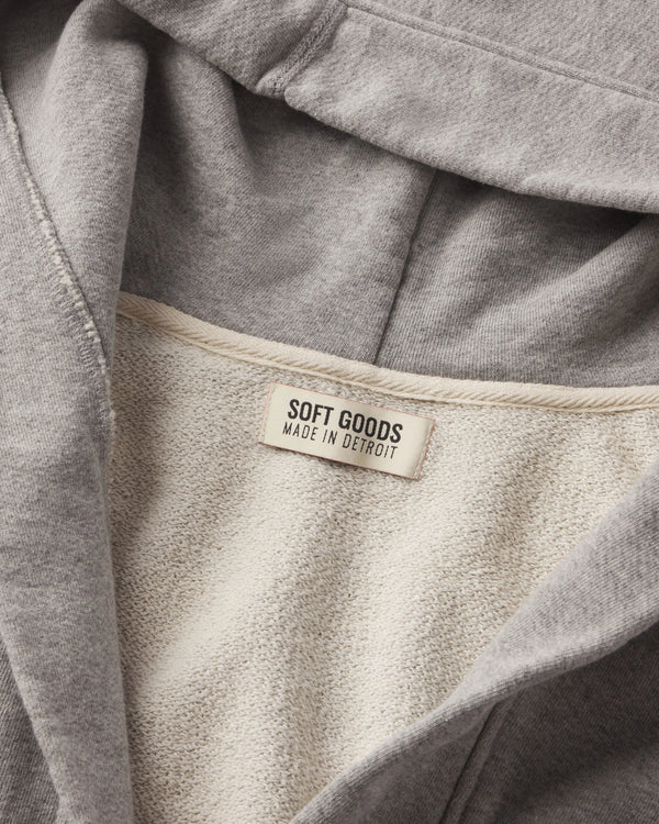 French Terry Sweat Hoodie Robe — Soft Goods - Hudson’s Hill