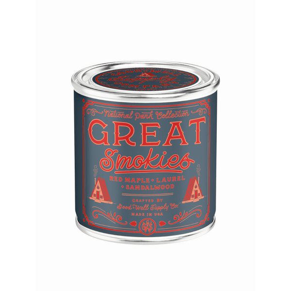 Good & Well Supply Co - Great Smokies National Park Candle - Hudson’s Hill