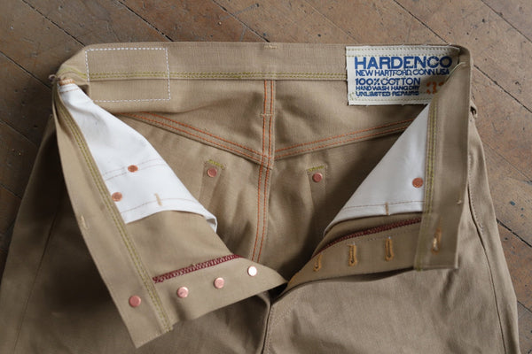 HARDENCO - 303 Fullcut Tan Selvedge Denim Jeans - Hudson’s Hill