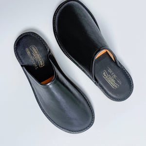 Hardworking Phil for Hudson's Hill - Black Horween Paddle Slide - Hudson’s Hill