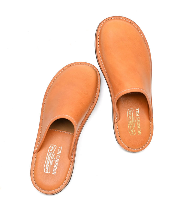 Hardworking Phil for Hudson's Hill - Leather Paddle Slide - Hudson’s Hill