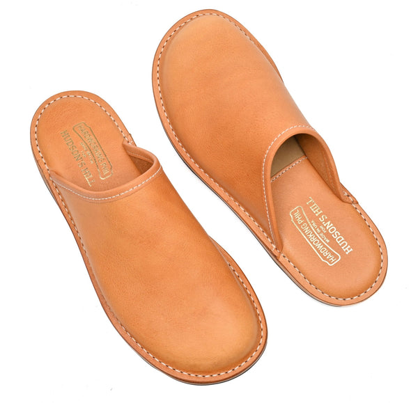 Hardworking Phil for Hudson's Hill - Leather Paddle Slide - Hudson’s Hill