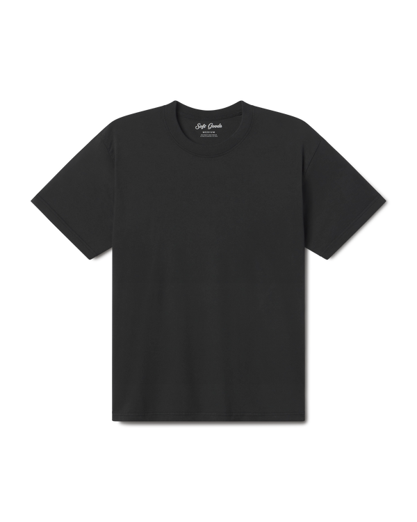 Soft Goods classic tee vintage black front