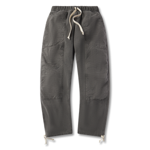 Soft Goods double front sweatpants pigment black front