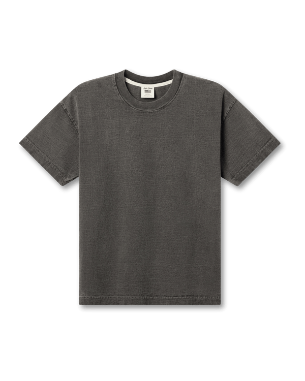 Soft Goods heavyweight tee pigment black front