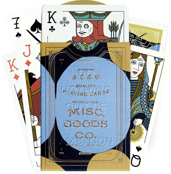 Misc. Goods Co - Premium Playing Cards - Hudson’s Hill