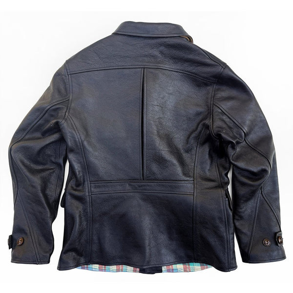 Mister Freedom - Black Torpedo Leather Jacket - Hudson’s Hill