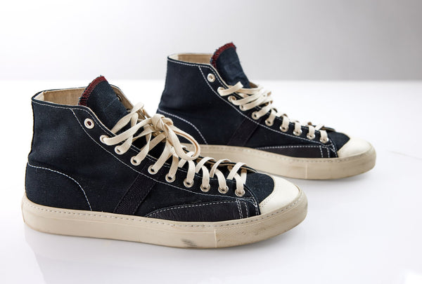 Opie Way X HH Canvas Sneaker Black Hudson's Hill