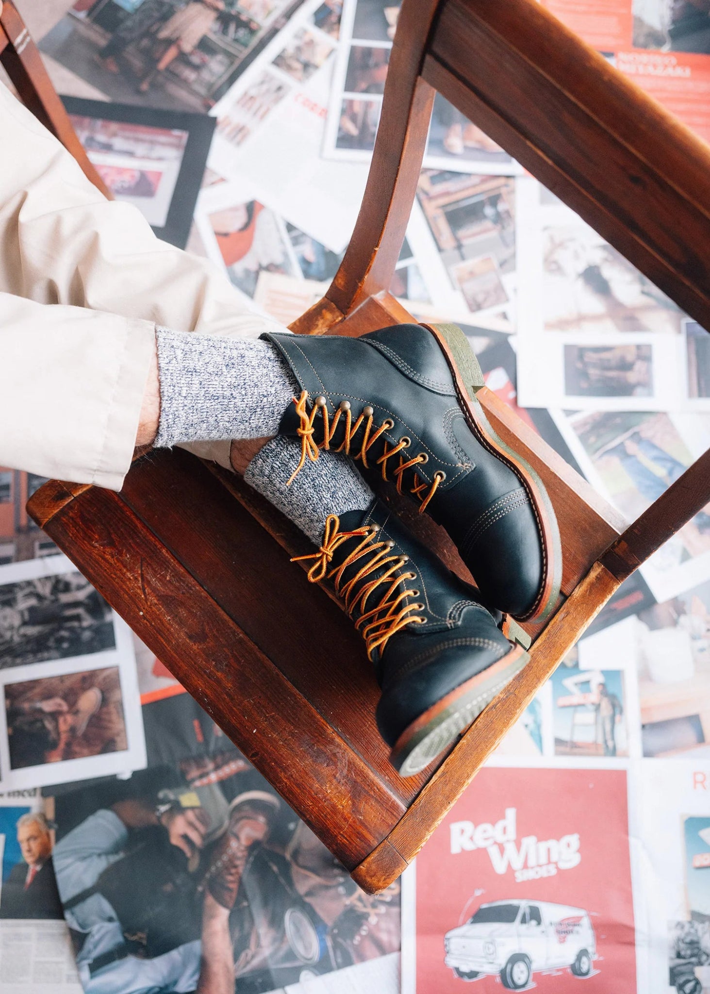 Red Wing Boots -- 4331 Riders Room Iron Ranger Men's Red Wing Boots -- 4331 Riders Room Iron Ranger Men's
