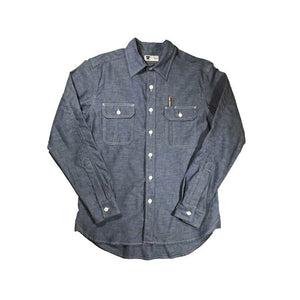 Tellason Clampdown Shirt - Chambray - Hudson’s Hill