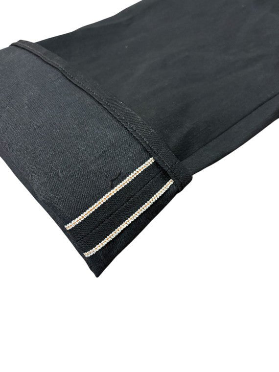 Tellason - Fredy Wide Leg 13.5oz. Black Selvedge - Hudson’s Hill