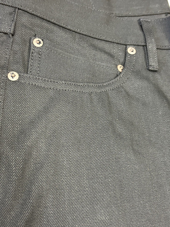 Tellason - Fredy Wide Leg 13.5oz. Black Selvedge - Hudson’s Hill