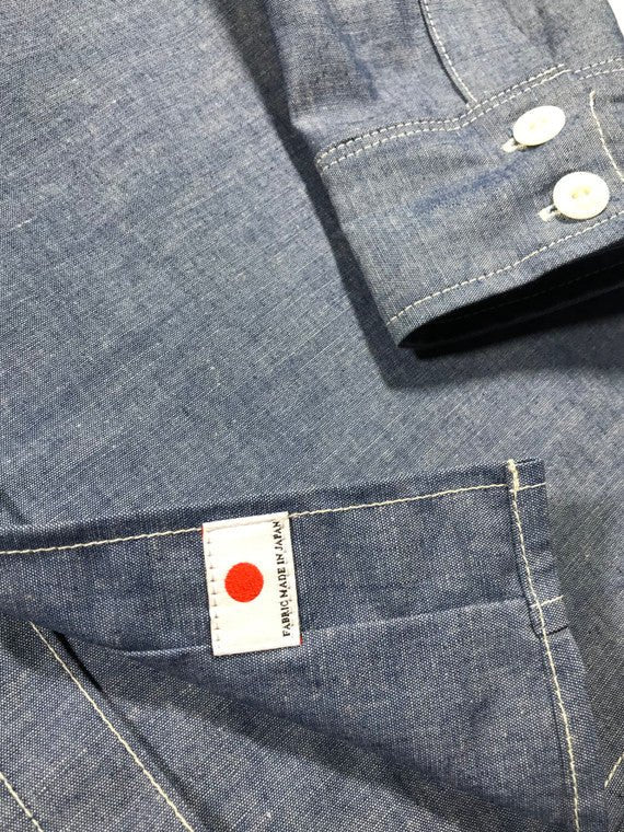 Tellason Topper Shirt - Chambray - Hudson’s Hill