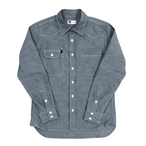 Tellason Topper Shirt - Chambray - Hudson’s Hill