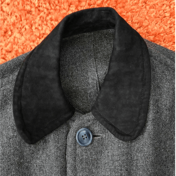 Vested Wool & Suede Cape - Hudson’s Hill