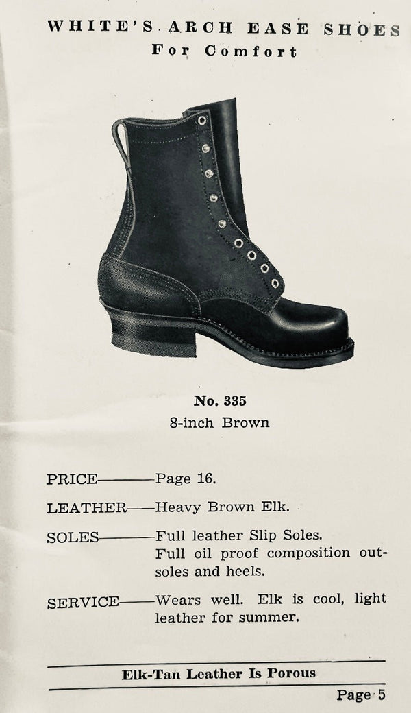 White's Boots x Hudson's Hill - No. 355 Custom (Dr. Sole Edition) - Hudson’s Hill