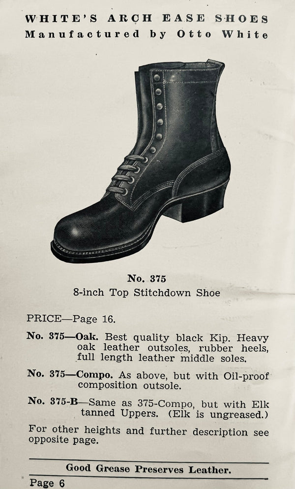 White's Boots x Hudson's Hill - No. 355 Custom (Dr. Sole Edition) - Hudson’s Hill