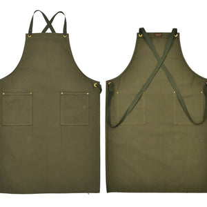 118 Products - Two Pocket OD #7 Canvas Apron - Hudson’s Hill