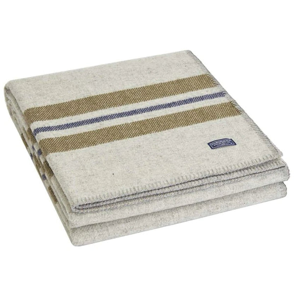 Fairbault Mill Cabin Wool Throw (2 Colors) - Hudson’s Hill