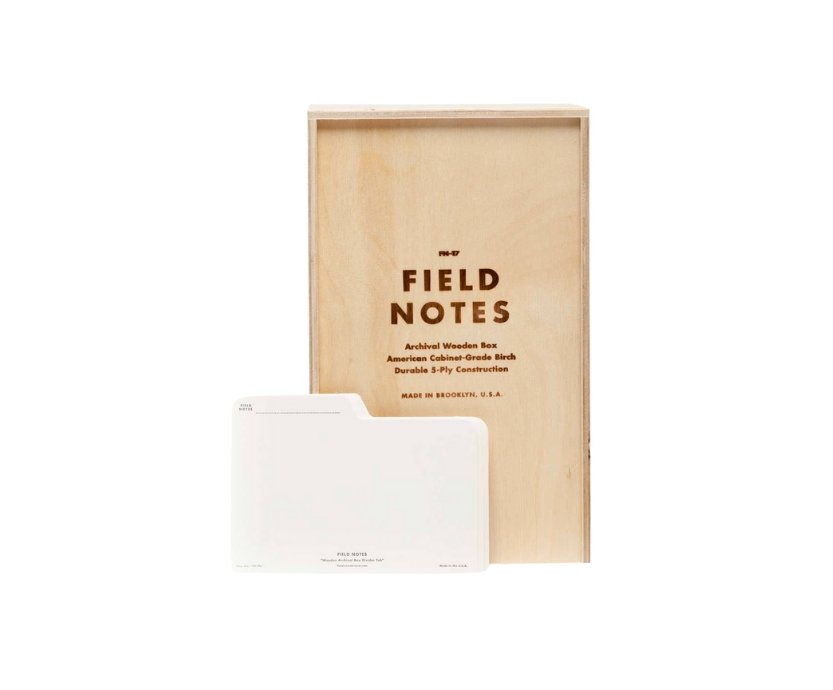 Field Notes Archival Wooden Box - Hudson’s Hill