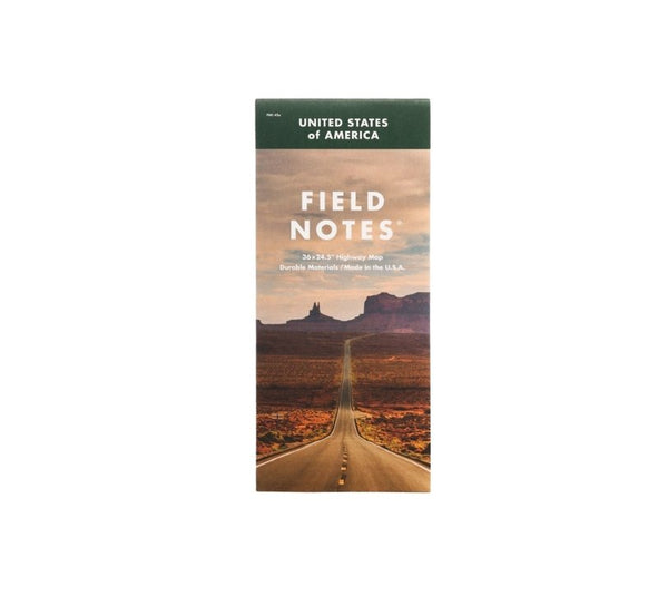 Field Notes National Highway Map - Hudson’s Hill