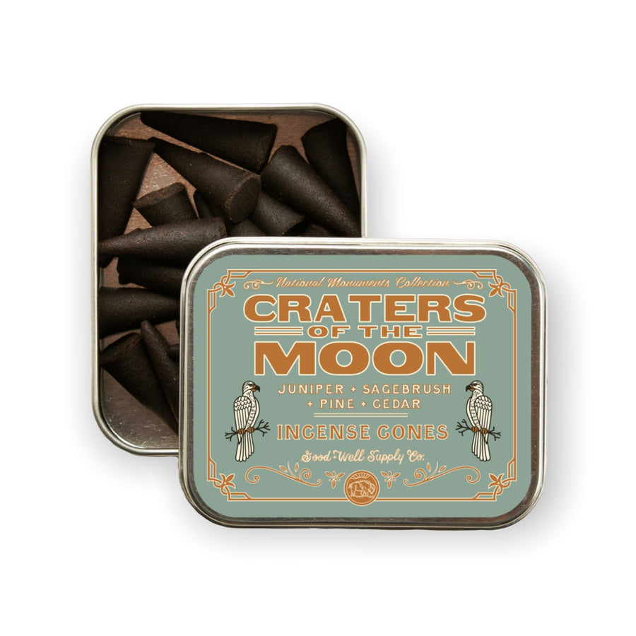 Good & Well Supply Co - Craters of the Moon Incense - Hudson’s Hill