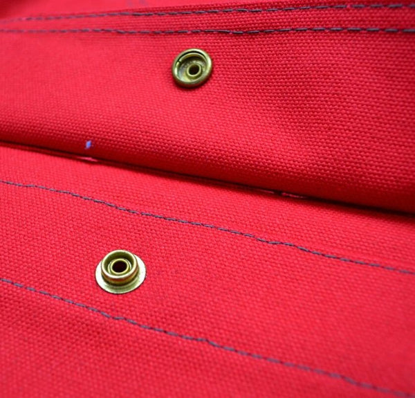 HARDENCO - Waxed Canvas Rain Jacket Red - Hudson’s Hill